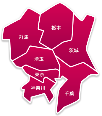 関東全域地図